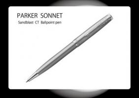 PARKER パーカー ソネットサンドブラストCT ボールペン（シルバー） ￥9,350(税込)